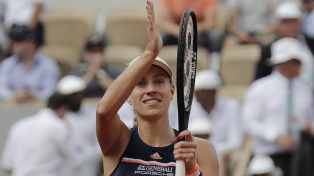 Angelique Kerber will next take on Simona Halep in the French Open quarter-final.(AFP)
