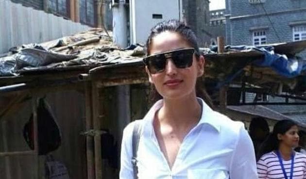 Yami Gautam arrives at Bombay High Court. Yami Gautam arrives at Bombay High Court.
