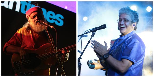 From Sufi to fusion-rock, band Indian Ocean mesmerised music lovers of Delhi and Gurugram with their soulful renditions at the Hindustan Times Friday Jam, season 5. (Shivam Saxena/HT) From Sufi to fusion-rock, band Indian Ocean mesmerised music lovers of Delhi and Gurugram with their soulful renditions at the Hindustan Times Friday Jam, season 5. (Shivam Saxena/HT)