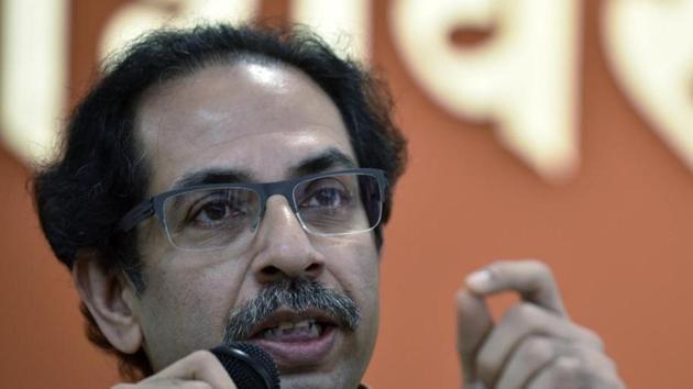 Shiv Sena chief Uddhav Thackeray.(HT FILE)