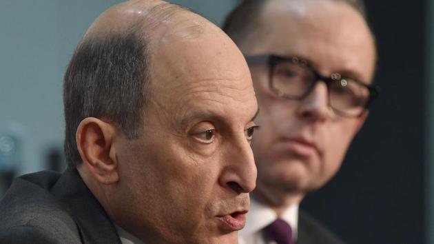 Qatar Airways chief executive Akbar Al Baker (L) and Qantas chief executive Alan Joyce (R) attend a press conference at the International Air Transport Association (IATA) annual meeting in Sydney on June 5, 2018. (AFP Photo) Qatar Airways chief executive Akbar Al Baker (L) and Qantas chief executive Alan Joyce (R) attend a press conference at the International Air Transport Association (IATA) annual meeting in Sydney on June 5, 2018. (AFP Photo)