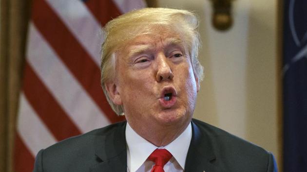 US President Donald Trump, White House, Washington (File Photo) (AP) US President Donald Trump, White House, Washington (File Photo) (AP)