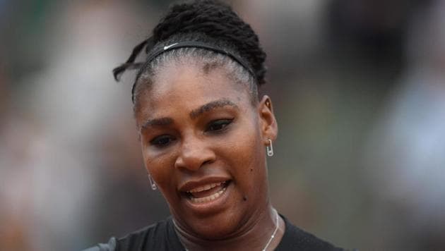 Serena Williams has revealed the news from her initial doctor’s examination was “super exciting” following her withdrawal from the 2018 French Open.(AFP)