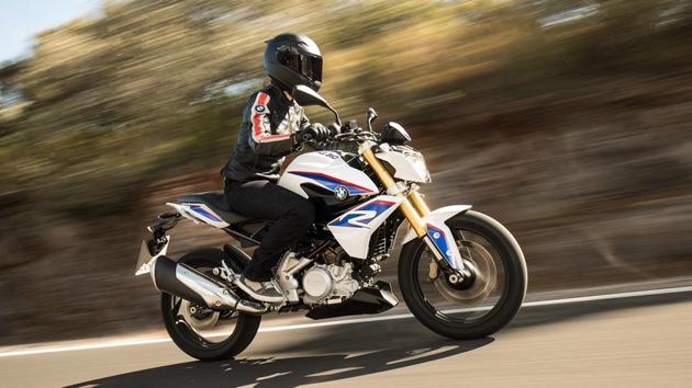 BMW G310R is lightweight, and has a 313 cc engine.