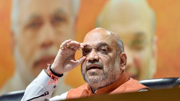 BJP president Amit Shah has his sights set on West Bengal, where he wants his party to win at least 22 seats in the upcoming Lok Sabha polls. (PTI photo) BJP president Amit Shah has his sights set on West Bengal, where he wants his party to win at least 22 seats in the upcoming Lok Sabha polls. (PTI photo)