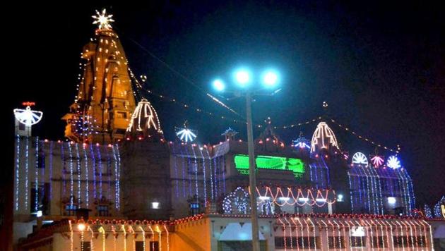 A letter purportedly written by LeT commander Maulana Ambu Shaikh threatens to target temples such as the Krishna Janamsthan temple in Mathura (pictured here) and the Kashi Vishwanath in Varanasi.(File Photo)