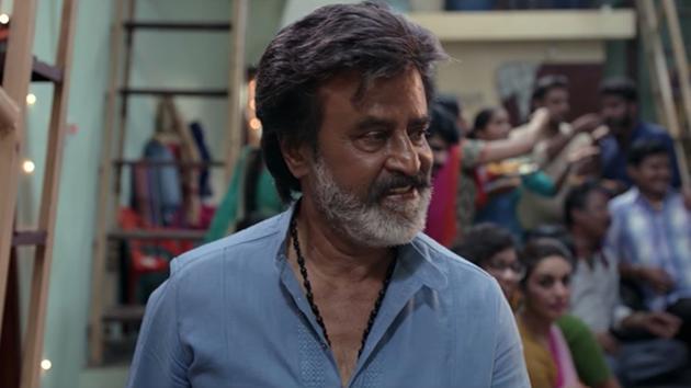 Rajinikanth in a still from Kaala.