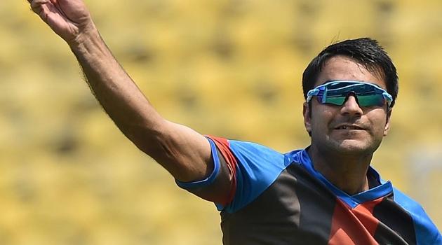 Teen sensation Rashid Khan will lead a heavyweight spin attack for Afghanistan in the country's first ever Test against India on June 14.(AFP)