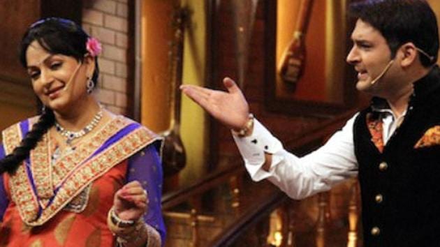 Actor Upasana Singh played the role of Pinky Bua on Comedy Nights With Kapil and The Kapil Sharma Show.