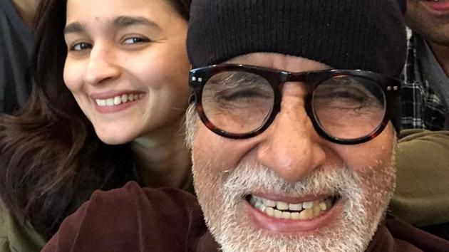 Alia Bhatt and Amitabh Bachchan are working together on Brahmastra. (Twitter) Alia Bhatt and Amitabh Bachchan are working together on Brahmastra. (Twitter)