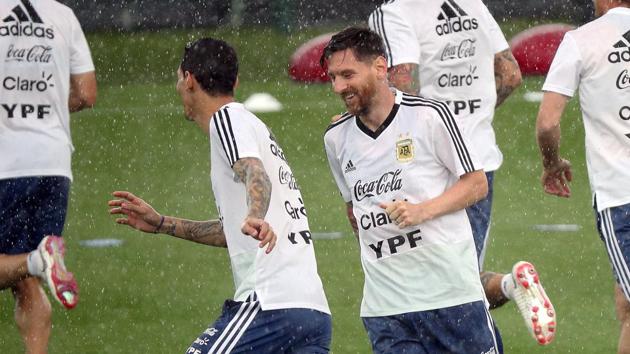 Argentina could face Spain in the last-eight in Russia. A slip in the group could see them face France in the Round of 16.(REUTERS)