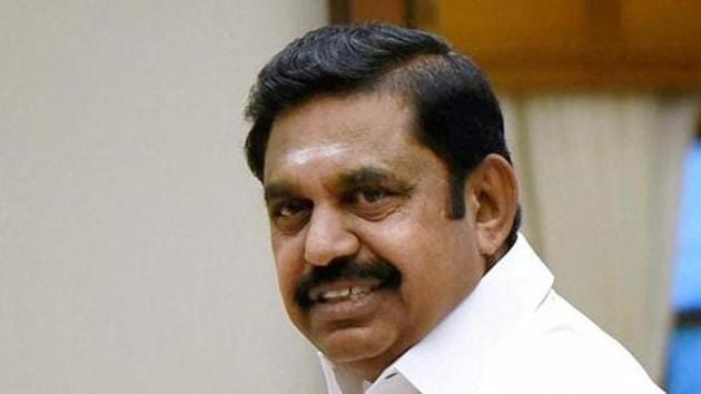 Chief minister of Tamil Nadu, Edappadi K. Palaniswami .(PTI)