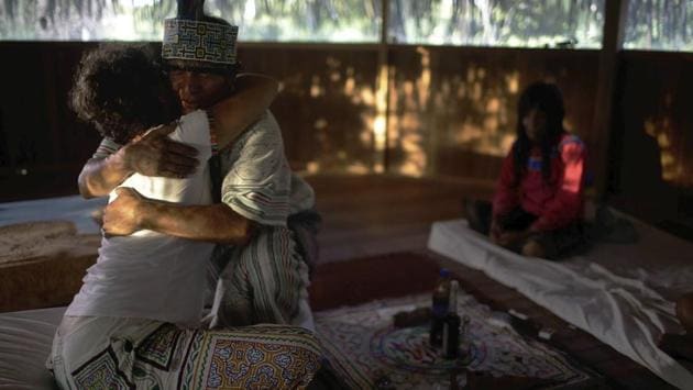 Some retreat centers are well trained and have a good sense of ethics, but in others that may not be the case. Although the ayahuasca ritual was declared part of Peru’s national heritage in 2008, there are no established guidelines for how a ceremony should be conducted or any agency in charge of overseeing people who carry out the ritual. (Martin Mejia / AP)