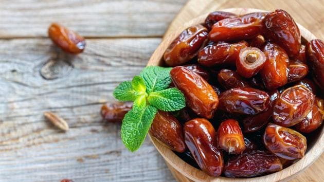 Dietitians say dates are good for diabetes patients. Dates are loaded with selenium, copper, potassium, magnesium and moderate concentrations of manganese, iron, phosphorus, and calcium.(Shutterstock)