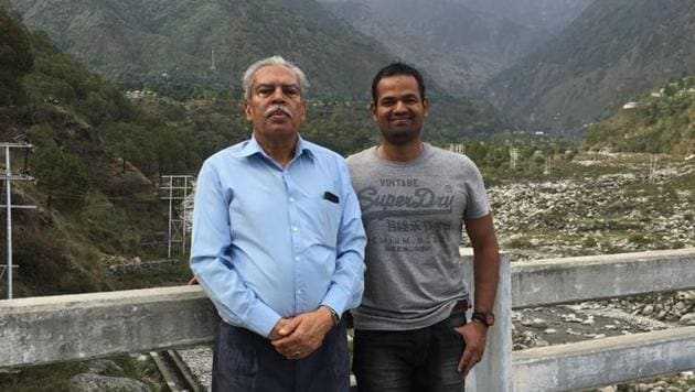 Director Srikanth Velagaleti with Dr. NK Kalia. Director Srikanth Velagaleti with Dr. NK Kalia.