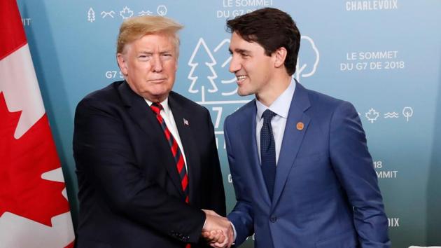 All of Canadian Prime Minister Justin Trudeau’s efforts at mollifying the mercurial American President, earning him the sobriquet of Trump Whisperer, appear to have evaporated like the goodwill during his recent India trip(Reuters)