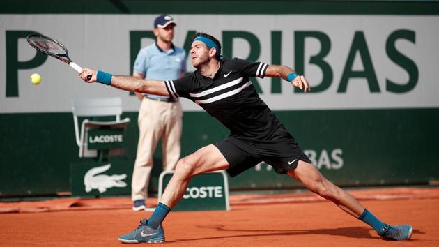 Argentina’s Juan Martin Del Potro was no match for Nadal as he lost in straight sets after a tough encounter in the quarter-final. (REUTERS) Argentina’s Juan Martin Del Potro was no match for Nadal as he lost in straight sets after a tough encounter in the quarter-final. (REUTERS)