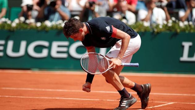 Dominic Thiem was the only player who defeated Nadal in the clay court season and he will be aiming for a repeat as he aims to stop the Spaniard from winning title No.11. (REUTERS) Dominic Thiem was the only player who defeated Nadal in the clay court season and he will be aiming for a repeat as he aims to stop the Spaniard from winning title No.11. (REUTERS)
