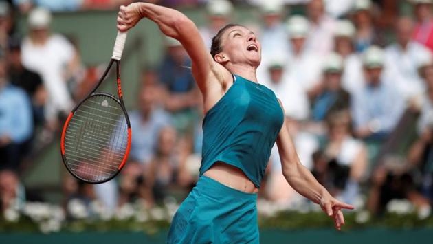 Simona Halep started the game poorly. (REUTERS) Simona Halep started the game poorly. (REUTERS)