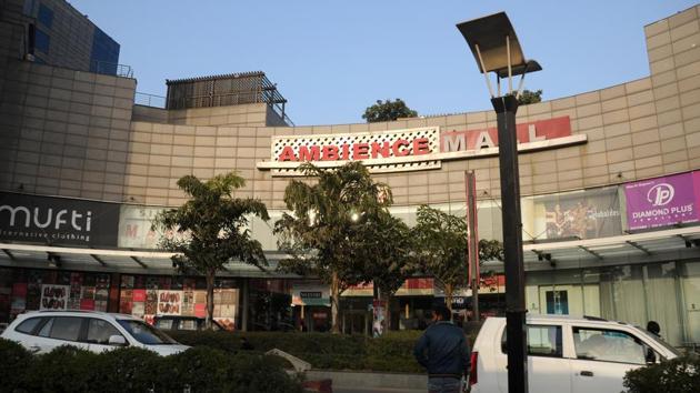A view of the Ambience Mall, in Gurgaon. (HT File Photo) A view of the Ambience Mall, in Gurgaon. (HT File Photo)