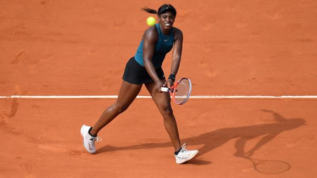 Sloane Stephens panicked a bit after the second set and made too many unforced errors. (AFP) Sloane Stephens panicked a bit after the second set and made too many unforced errors. (AFP)
