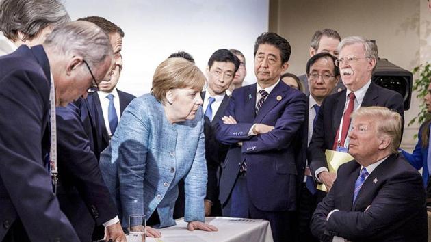 Who’s in charge here?(Angela Merkel’s Instagram account)