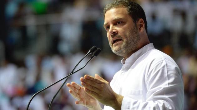 Rahul claimed that the non-performing assets of banks have gone up to Rs 1,000 crore. (Congress/Twitter) Rahul claimed that the non-performing assets of banks have gone up to Rs 1,000 crore. (Congress/Twitter)