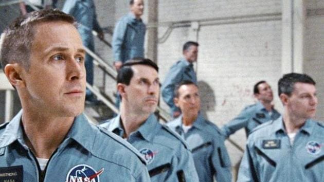 Ryan Gosling stars as Neil Armstrong in Damien Chazelle’s First Man.