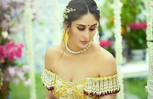 Kareena Kapoor Khan set some pretty aspirational wedding fashion goals with her sexy and exotic bridal lehenga. (Instagram)