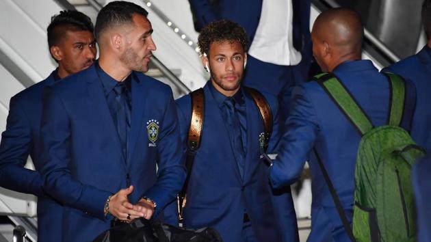 Neymar equalled Romario’s mark of 55 international goals for Brazil with a good show in the friendlies. (AFP) Neymar equalled Romario’s mark of 55 international goals for Brazil with a good show in the friendlies. (AFP)