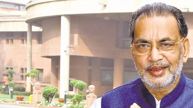 Union minister of agriculture Radha Mohan Singh.(HT File Photo)