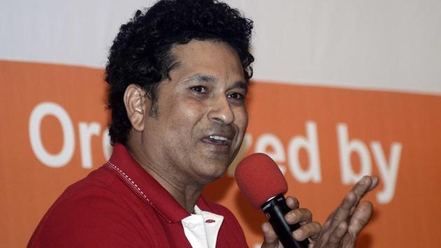 Sachin Tendulkar has called for the sport’s second-tier teams to get more opportunities to prove themselves against top sides after Scotland beat England by six runs on Sunday.(HT PHOTO)