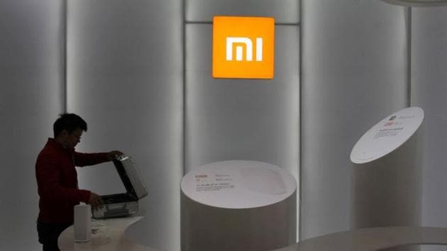 A booth of Chinese smartphone maker Xiaomi is seen at an industrial design expo in Wuhan, Hubei province, China(REUTERS File Photo)