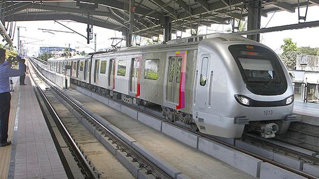 The Mumbai Metro. (HT Photo) The Mumbai Metro. (HT Photo)