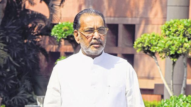 Union minister of agriculture Radha Mohan Singh leave after Cabinet Minister’s Meeting in New Delhi. (HT File Photo) Union minister of agriculture Radha Mohan Singh leave after Cabinet Minister’s Meeting in New Delhi. (HT File Photo)