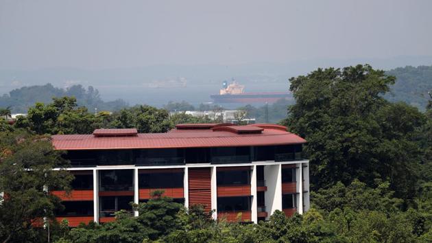 A view shows the Capella Hotel, the venue for the June 12 summit between U.S. President Donald Trump and North Korean leader Kim Jong Un, on Singapore's resort island of Sentosa. (REUTERS) A view shows the Capella Hotel, the venue for the June 12 summit between U.S. President Donald Trump and North Korean leader Kim Jong Un, on Singapore's resort island of Sentosa. (REUTERS)
