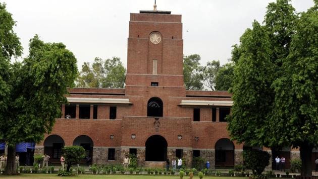 St.Stephen's College at Delhi University in New Delhi.(Sonu Mehta/HT File Photo)