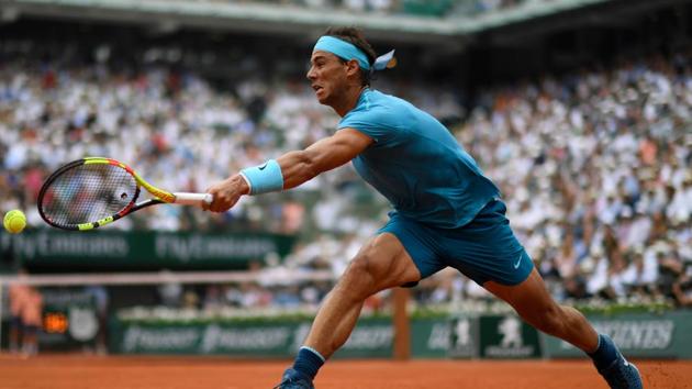 Nadal, who has lost to Thiem twice on clay, started off brilliantly by winning the first set 6-4 (AFP) Nadal, who has lost to Thiem twice on clay, started off brilliantly by winning the first set 6-4 (AFP)