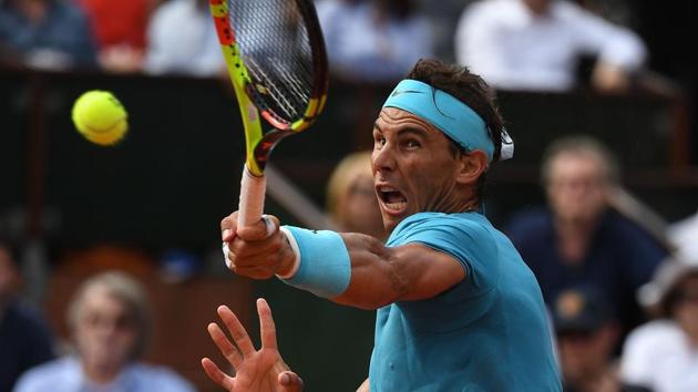 Nadal had lost only one set in the whole tournament and he neared the title. (AFP) Nadal had lost only one set in the whole tournament and he neared the title. (AFP)