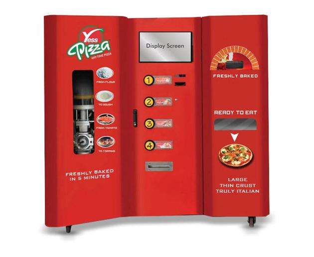 Order pizzas from vending machine at Mumbai Central station soon