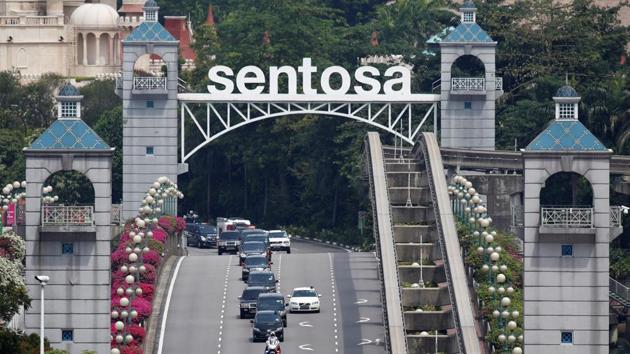 Kim Jong Un’s motorcade departs Sentosa island in Singapore. Trump said that they developed a ‘very special bond’ and that he would be ‘absolutely’ willing to invite Kim Jong Un to the White House. “We’ll meet again…we’ll meet many times,” said the U.S President. (Edgar Su / REUTERS)
