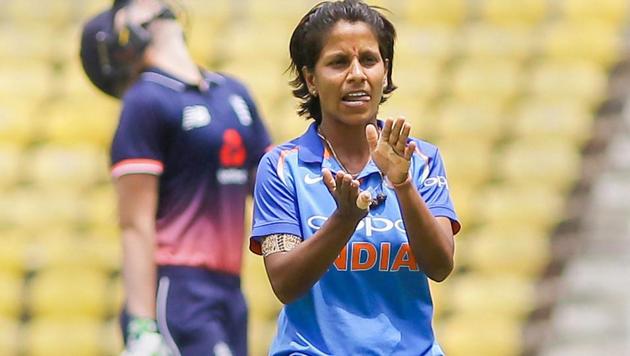 Poonam Yadav is currently third in the ICC women’s T20 rankings for bowlers.(PTI)