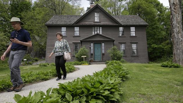 Alcott was 26 when her family moved into the then dilapidated house in 1858. The family turned the farmhouse into a place where Ralph Waldo Emerson, Henry David Thoreau and other literary neighbours would drop by for discussions. Looking back, Orchard House Executive Director Jan Turnquist said, the Alcotts were feminists. “They believed all humans have agency.” (Steven Senne / AP)