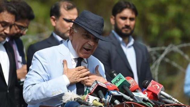 Mian Muhammad Shehbaz Sharif in Islamabad on June 17, 2017. (AFP File Photo) Mian Muhammad Shehbaz Sharif in Islamabad on June 17, 2017. (AFP File Photo)