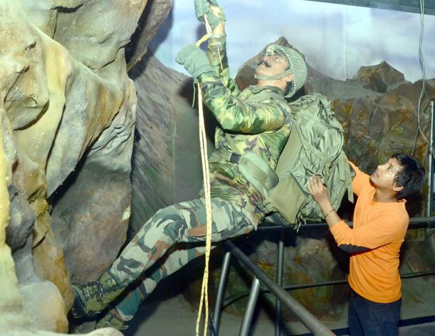 History of Kargil war will be showcased in the Amritsar museum through paintings, art works, 2-D and 3-D projections.(HT Photo) History of Kargil war will be showcased in the Amritsar museum through paintings, art works, 2-D and 3-D projections.(HT Photo)