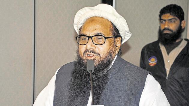 A file photo of Hafiz Saeed has floated the Milli Muslim League (MML), the political wing of the Jamaat-ud-Dawah. (AP) A file photo of Hafiz Saeed has floated the Milli Muslim League (MML), the political wing of the Jamaat-ud-Dawah. (AP)