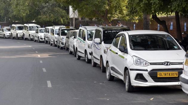 The cab aggregators were also asked to share the standard operating procedure that they follow while recruiting drivers.(Ravi Choudhary/HT Photo)