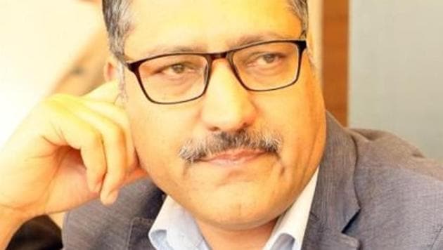 Shujaat Bukhaari is the editor of newspaper Rising Kashmir.(Picture courtesy: Twitter/Shujaat Bukhari)