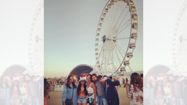 A picture in front of the epic ferris wheel is a must-do for all Coachellers (Nikita Das) A picture in front of the epic ferris wheel is a must-do for all Coachellers (Nikita Das)
