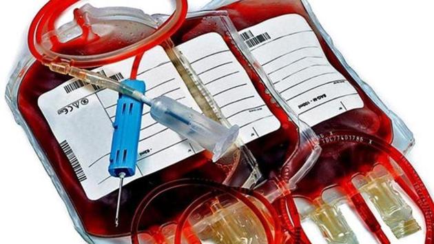 A person can donate blood four times in a year, whereas he or she can donate platelets 24 times a year.(HT File)